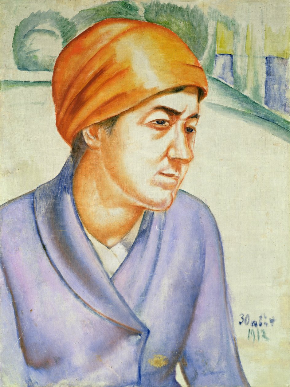 صورة عاملة عام 1912 بواسطة Kuzma Sergeevich Petrov Vodkin