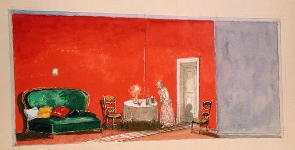 رسم تخطيطي لفيودور دوستويفسكيز (1821-1881) الإخوة كارامازوف ، 1927 (مرحاض على ورق) بواسطة Kuzma Sergeevich Petrov Vodkin