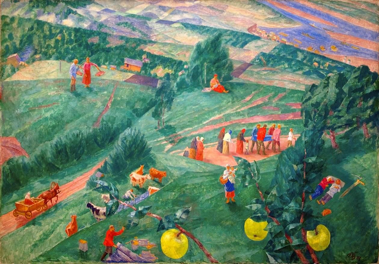 "واحد" ، 1917. بواسطة كوزما بيتروف فودكين