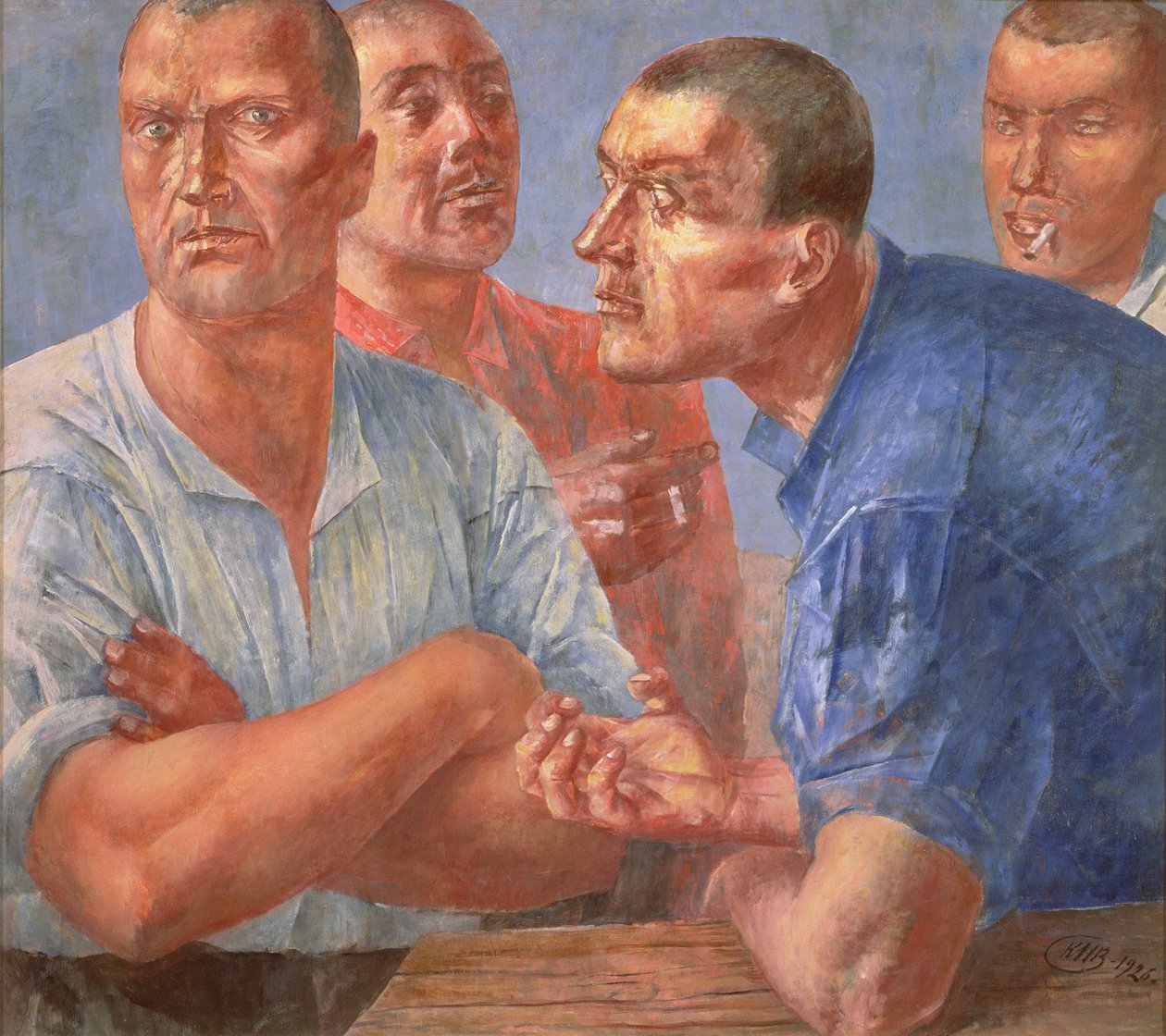عمال بواسطة Kuzma Sergeevich Petrov Vodkin