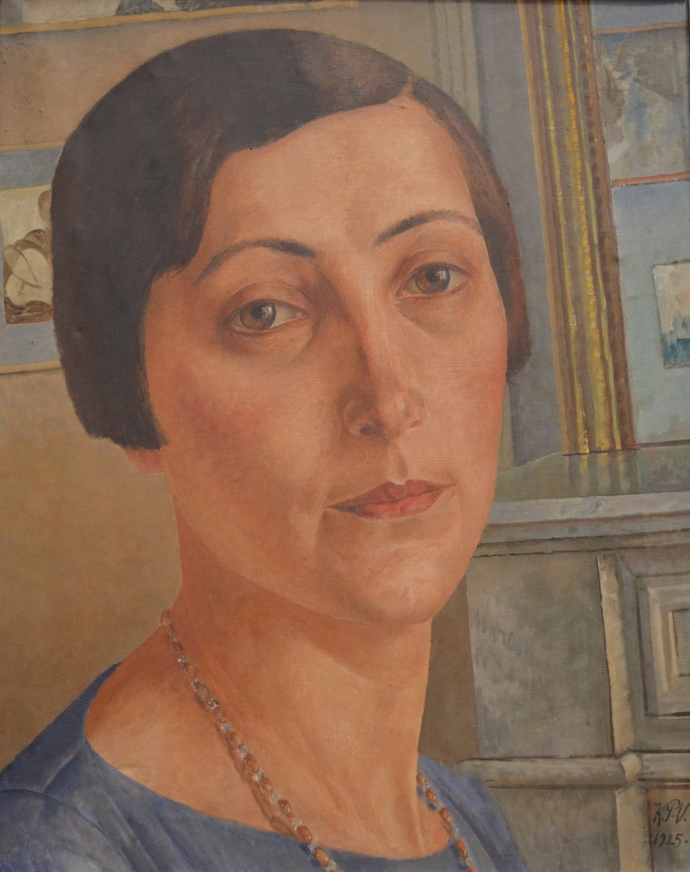 صورة سالوميا نيكولاييفنا أندرونيكوفا 1888-1982. بواسطة Kuzma Sergeevich Petrov Vodkin