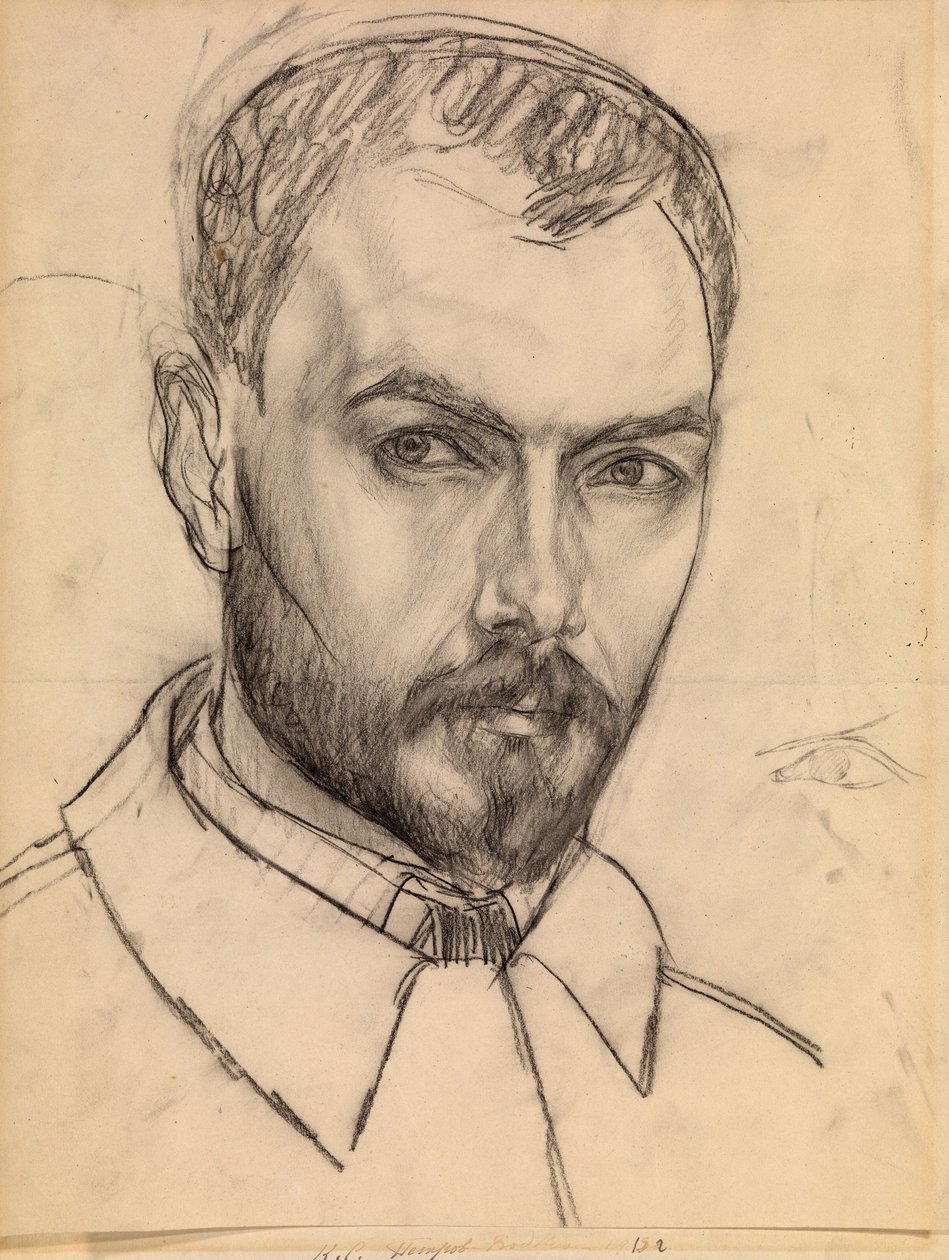 صورة الذات ، ج. 1913 بواسطة Kuzma Sergeevich Petrov Vodkin