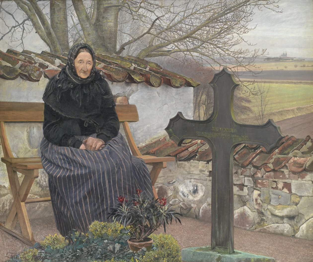 Churchyard في Fløng بواسطة خاتم Andersen من Laurit