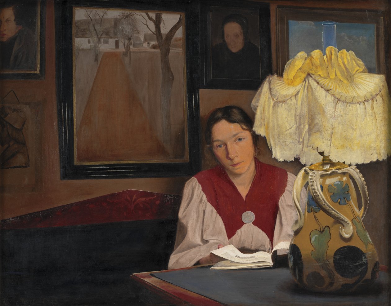 زوجة الفنان بواسطة Lamplight بواسطة خاتم Andersen من Laurit