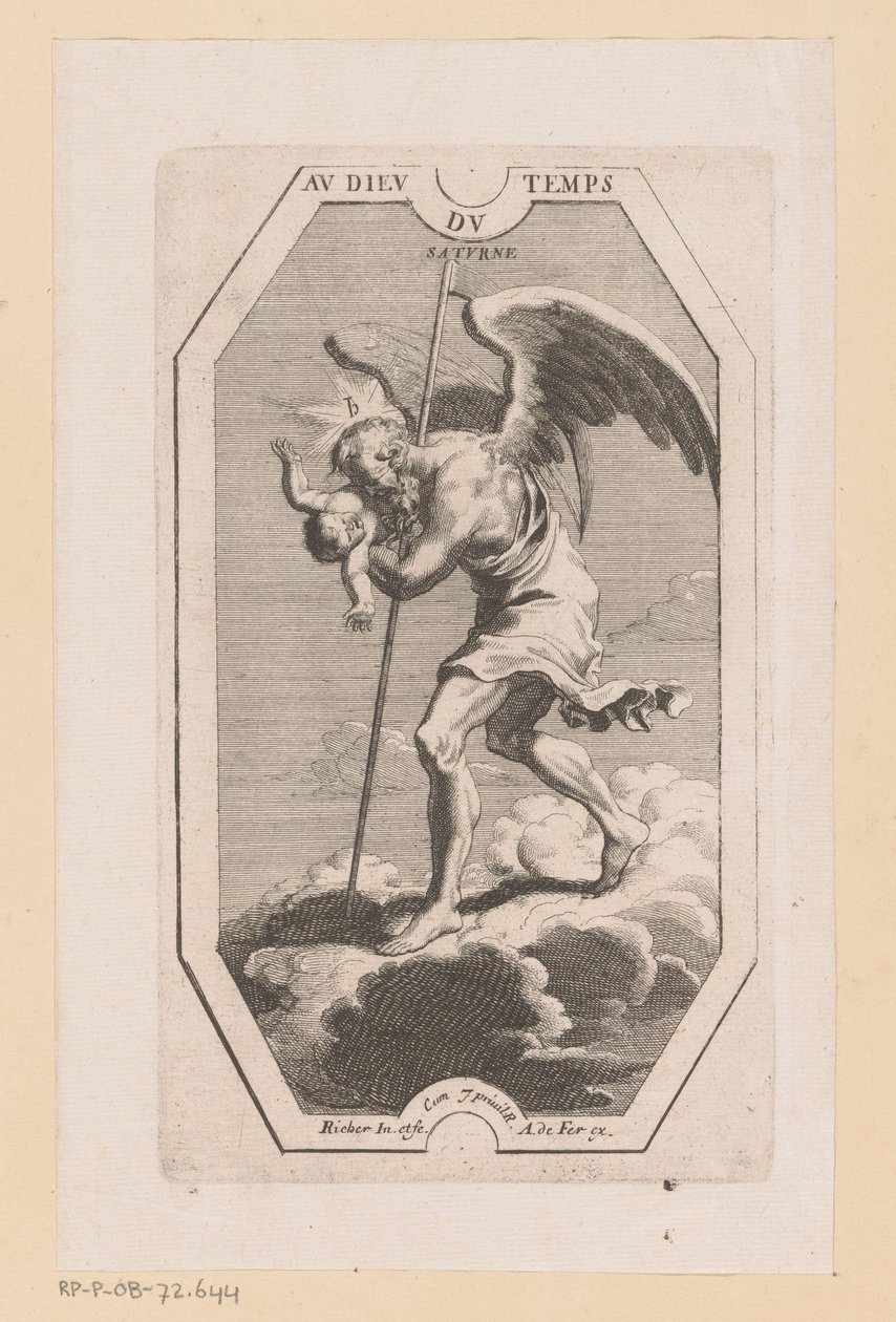 زحل Au Dieu du Temps Saturne (العنوان على الكائن) الكواكب (عنوان السلسلة) بواسطة L ثري