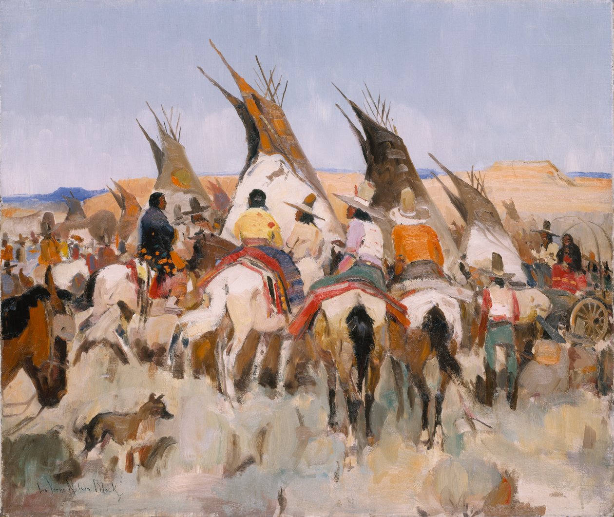 احتفالية في بلاك ليك ، 1938. بواسطة لافيرن نيلسون بلاك