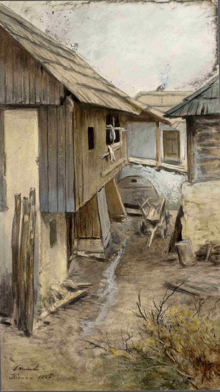 فناء Kranjska gora-peasant بواسطة لاديسلاف بينيش