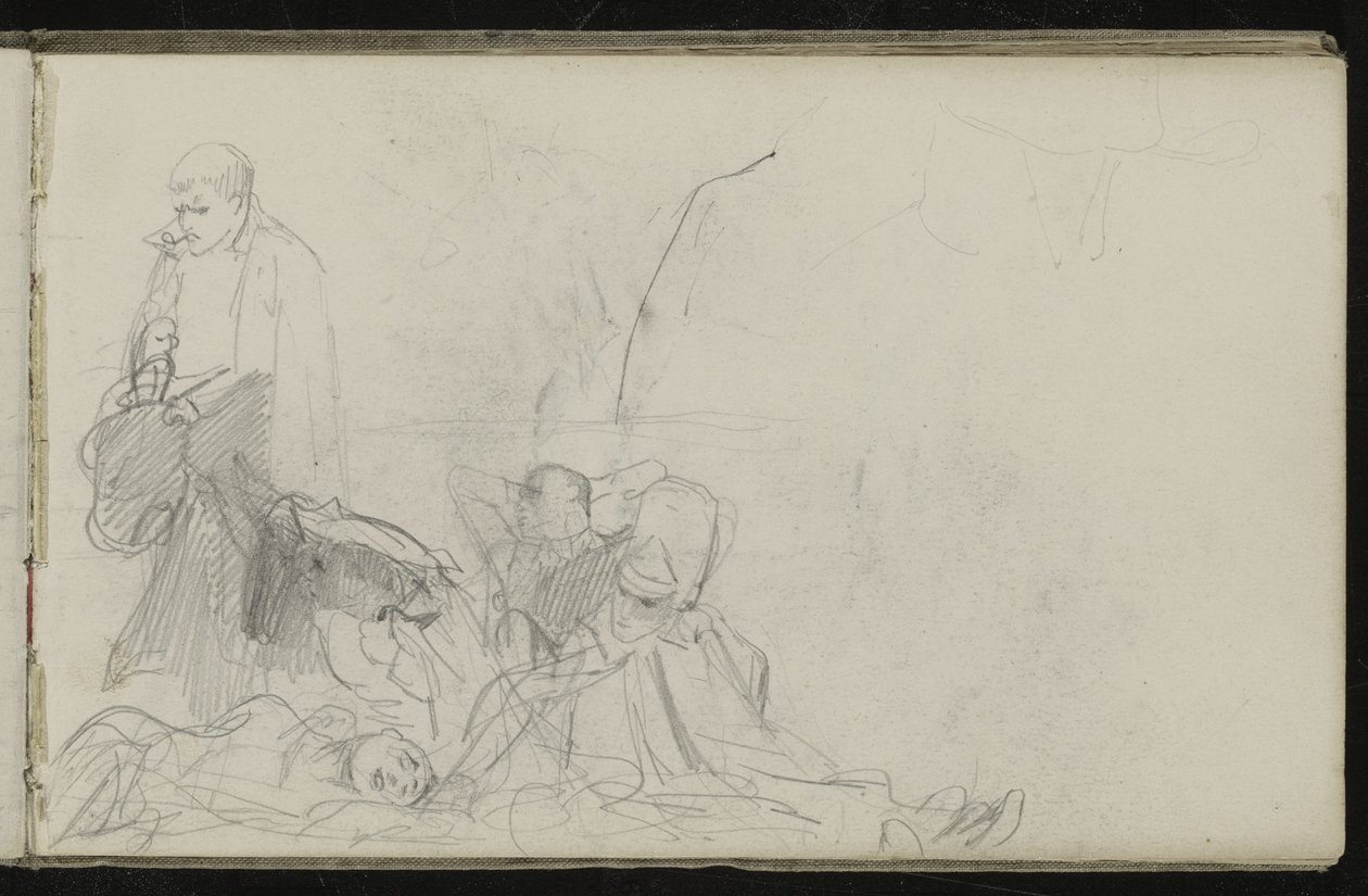 دراسة عن &39;Dawn of Waterloo&39; ، 1893 بواسطة سيدة بتلر