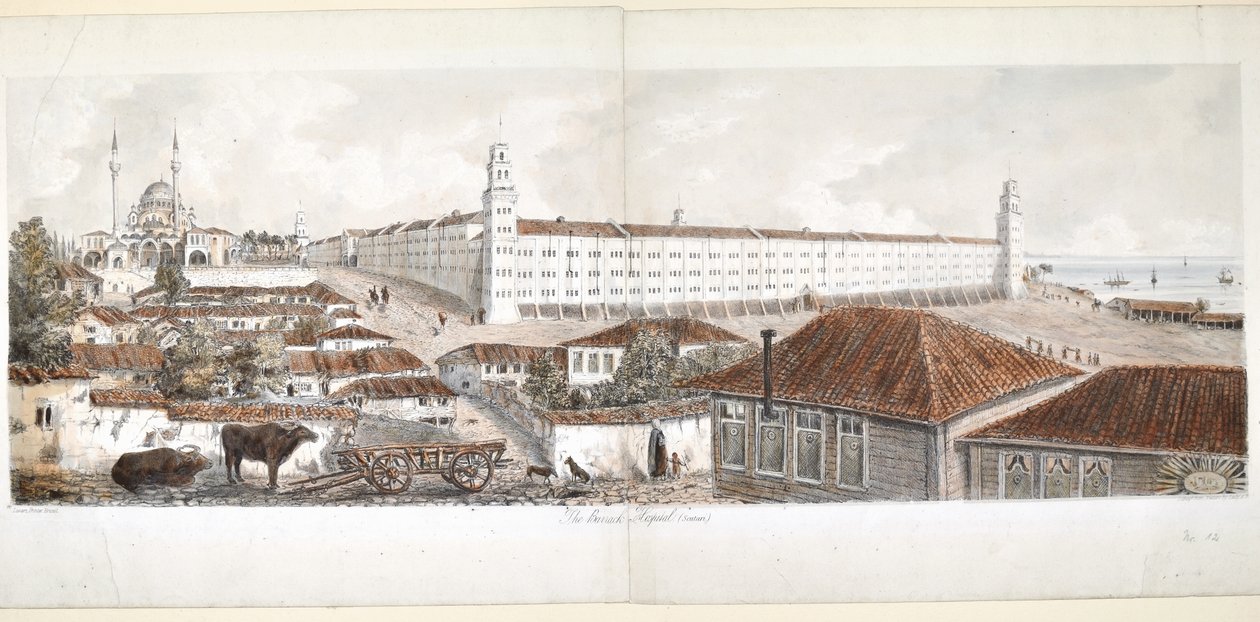 منظر لمستشفى باراك في سكوتاري ، 1857 بواسطة سيدة أليسيا بلاكوود