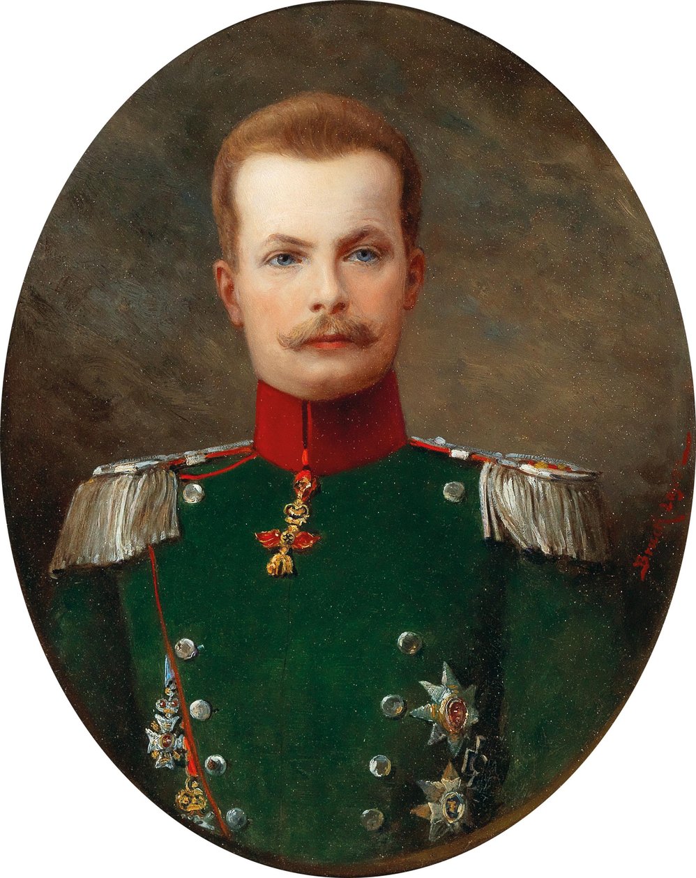 صورة الدوق ماكسيميليان إيمانويل في بافاريا 1849-1893. بواسطة لاجوس بروك