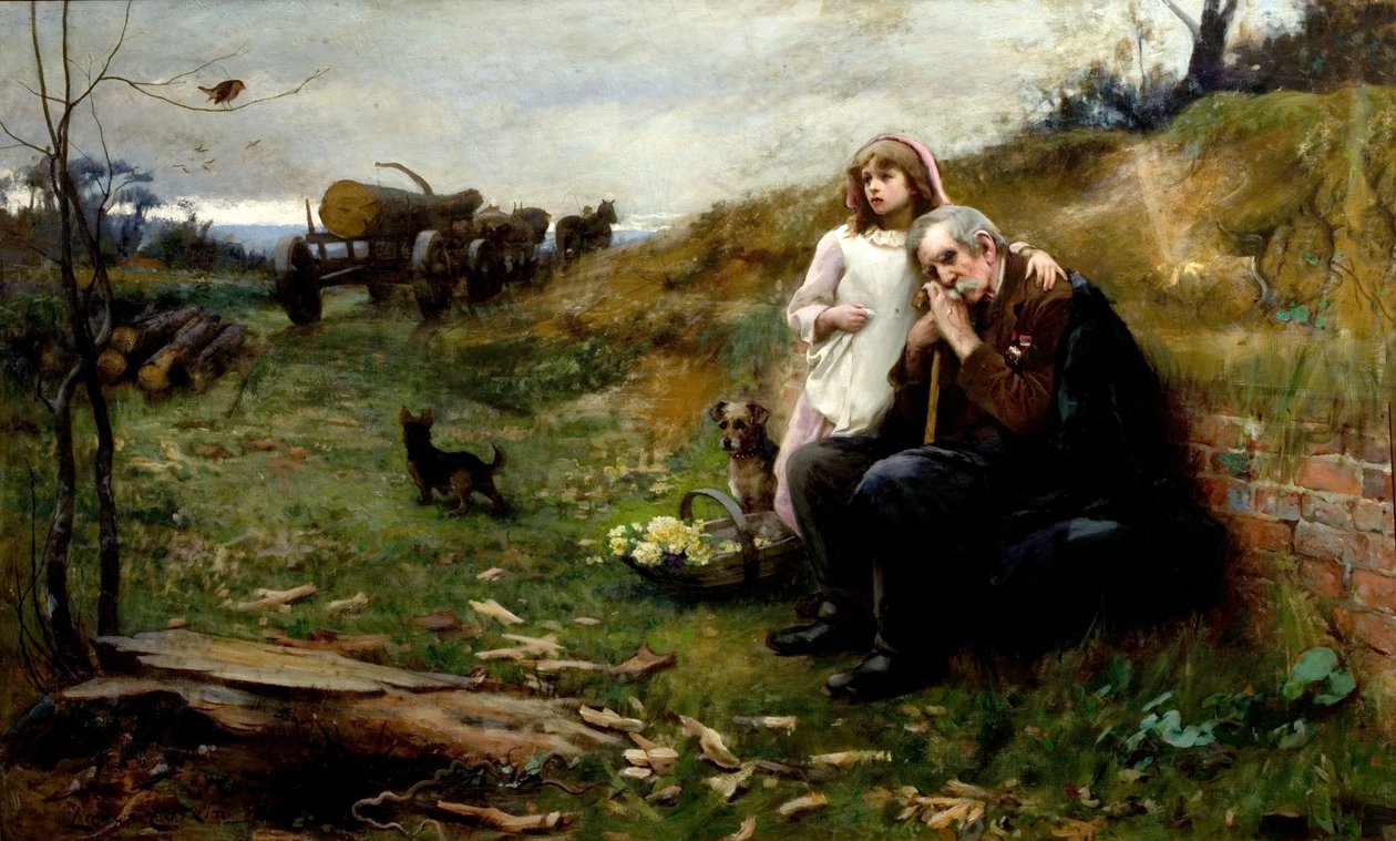 كل ممر بعيد مثل وميض اليوم بينما يولد الآخرون مثل الأسطول ، 1888 بواسطة لانس كالكين