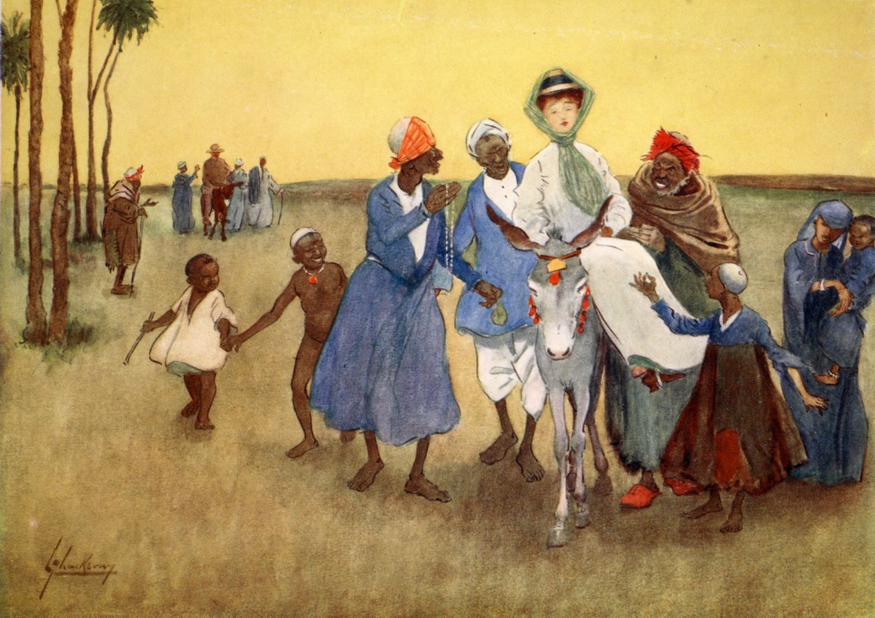 الآفة العتيقة من الجانب المضيء لمصر 1908 بواسطة لانس ثاكيراي