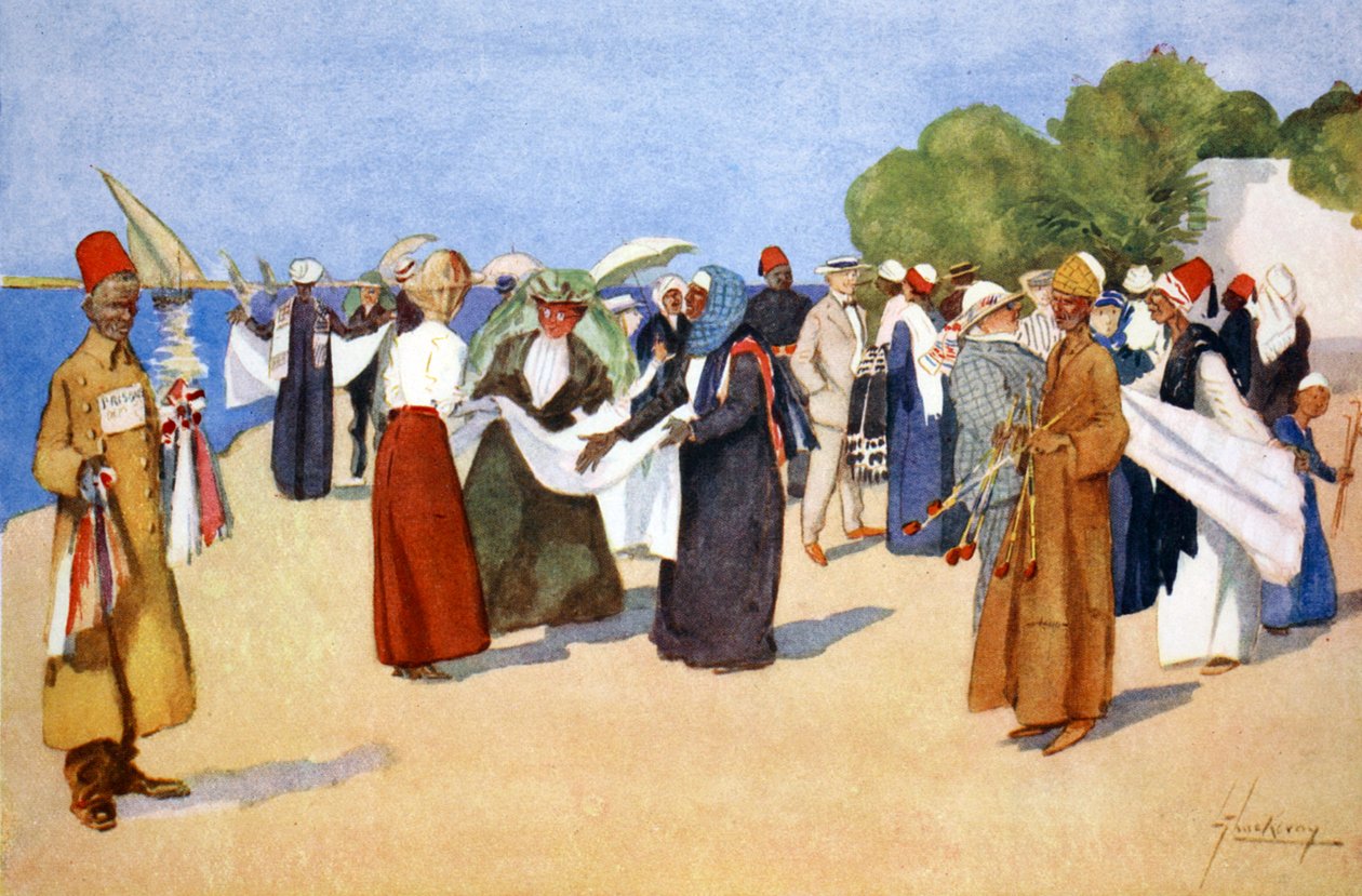 "صيد الصفقات" ، 1908. بواسطة لانس ثاكيراي