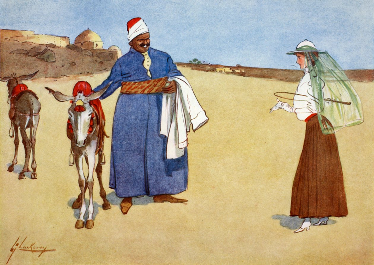 "الجميلة والوحوش" ، 1908. بواسطة لانس ثاكيراي
