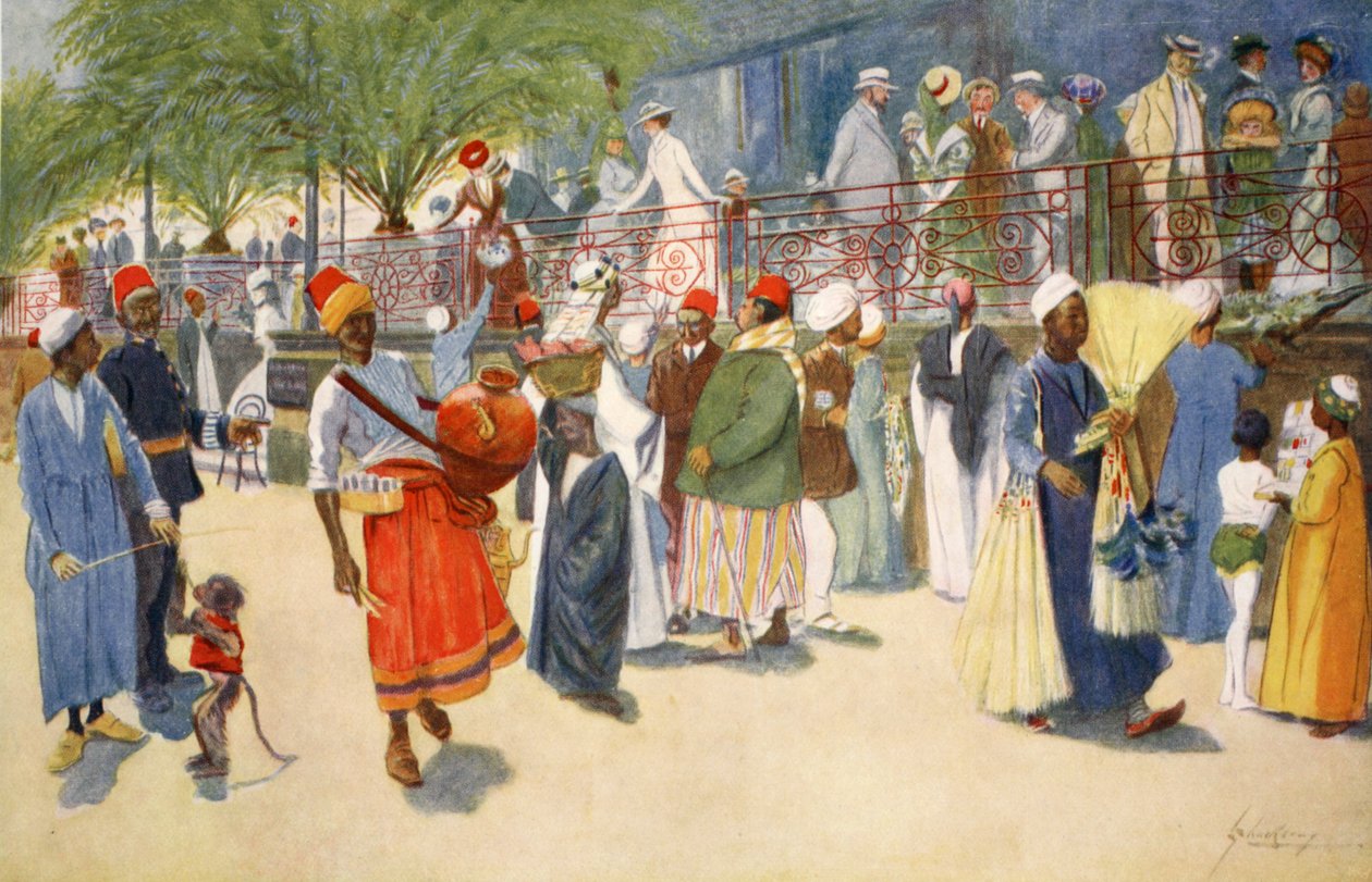 كيوريوس القاهرة أو قطيع الراعي من فيلم The Light Side of Egypt بواسطة لانس ثاكيراي