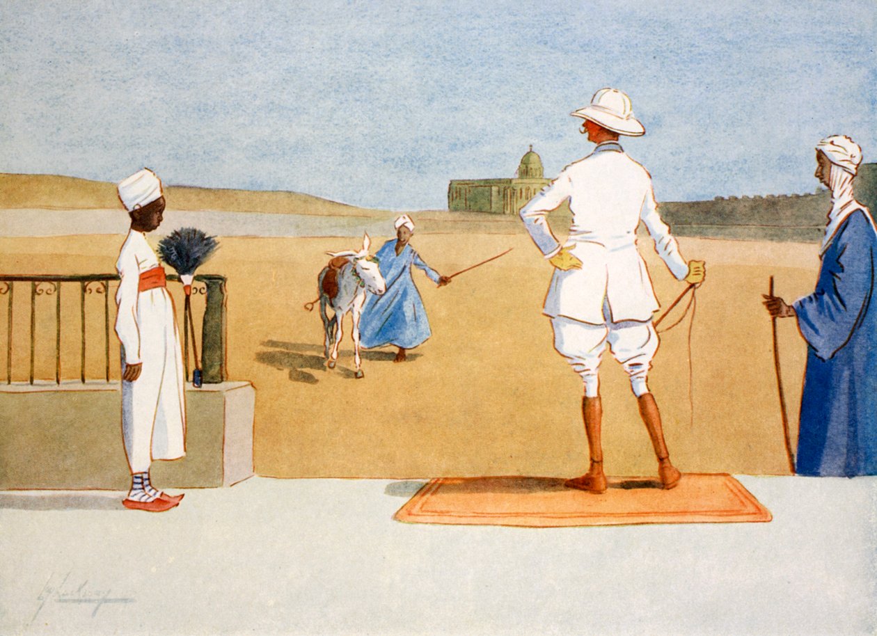 "السائح الداندي" ، 1908. بواسطة لانس ثاكيراي