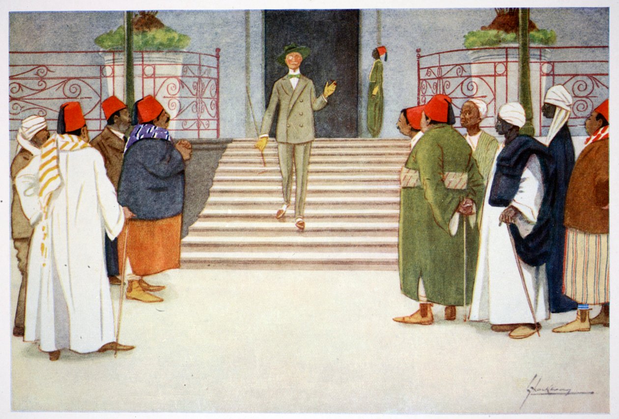 "النسور" ، 1908. بواسطة لانس ثاكيراي