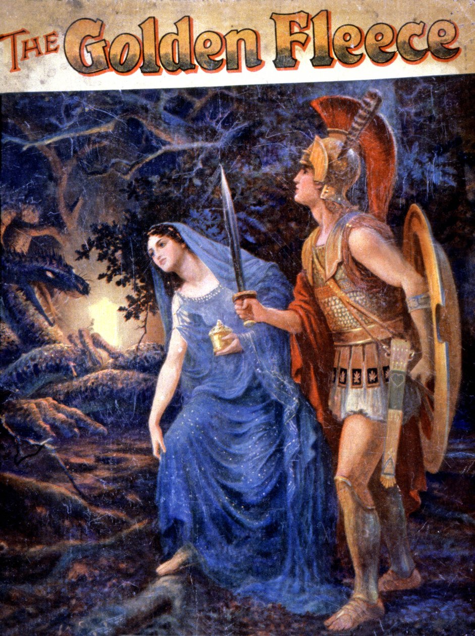 جيسون وهيرا، ج.1900 (رسم توضيحي) بواسطة لانسلوت سبيد