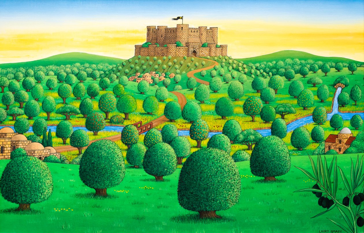 Krak des Chevaliers - سوريا 1999 بواسطة لاري سمارت