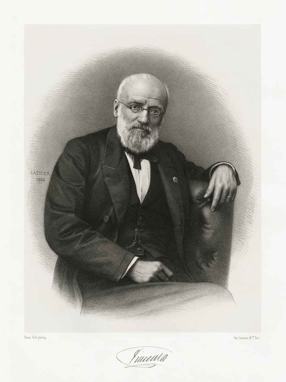 الكسندر جوزيف هيدولف فنسنت ، 1865-1866 بواسطة Lasnier