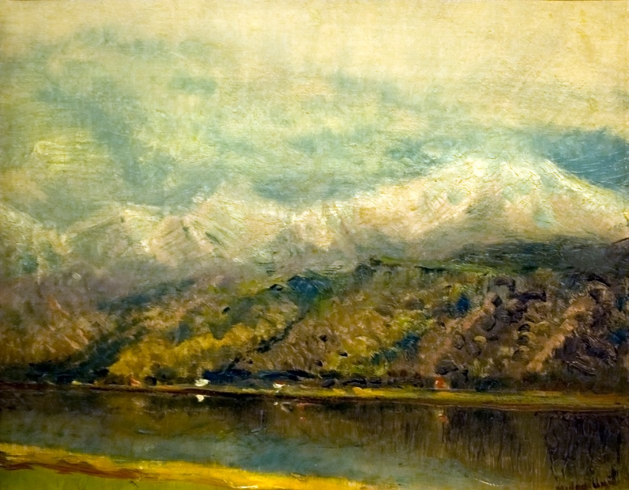 طن ممزقالإنجليزية: Lake_Csorban بواسطة Laszlo Mednyanszky