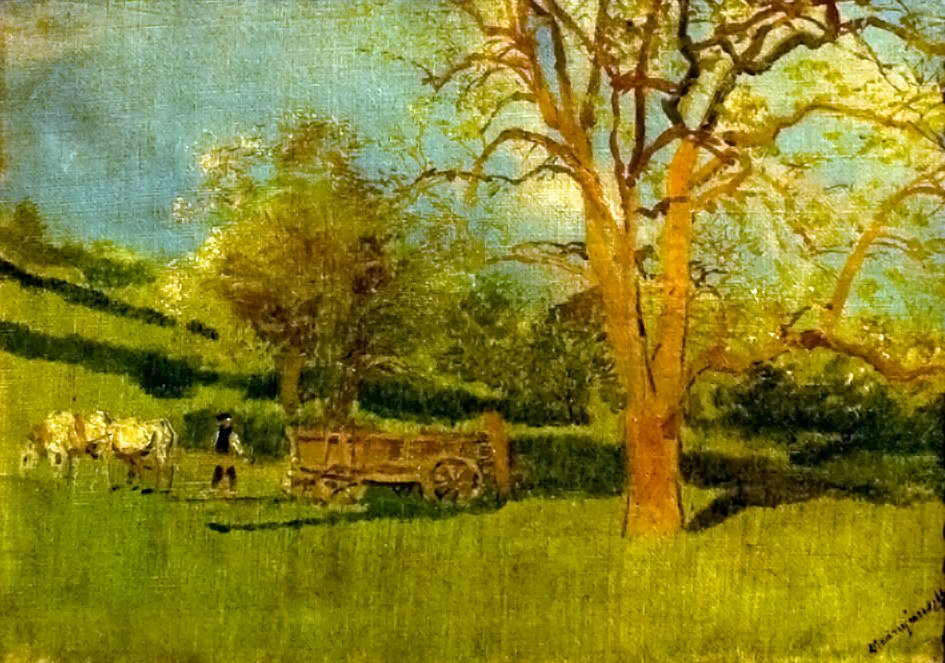 كوراتافاسنالإنجليزية: Early_Springn بواسطة Laszlo Mednyanszky