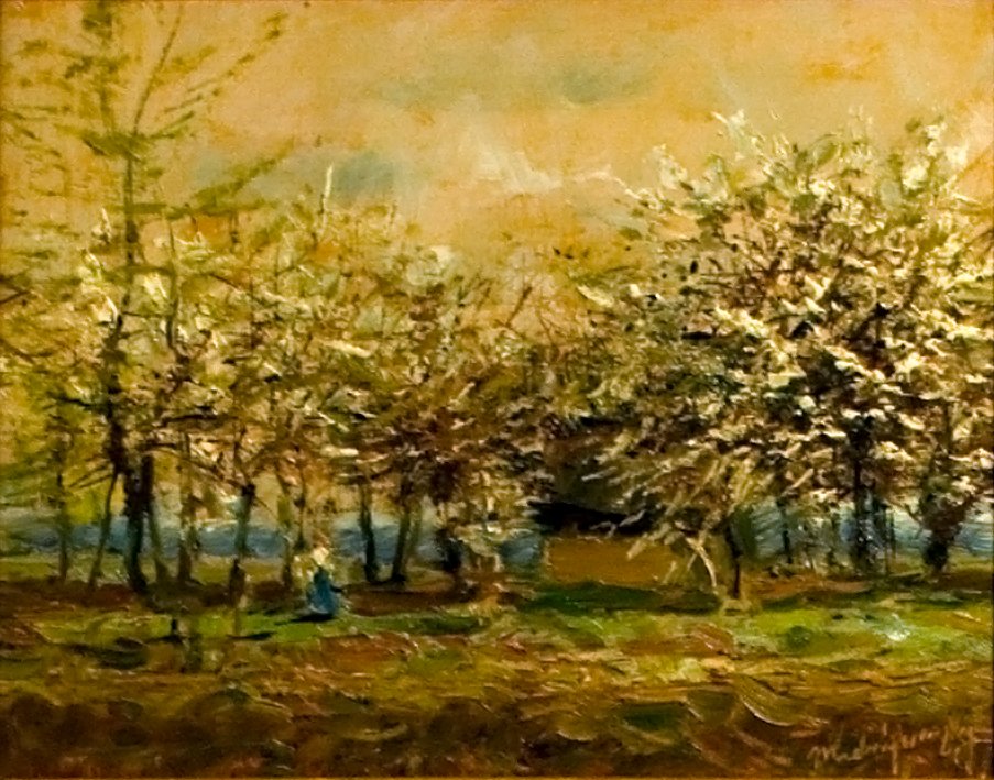 ازدهار بستان بواسطة Laszlo Mednyanszky