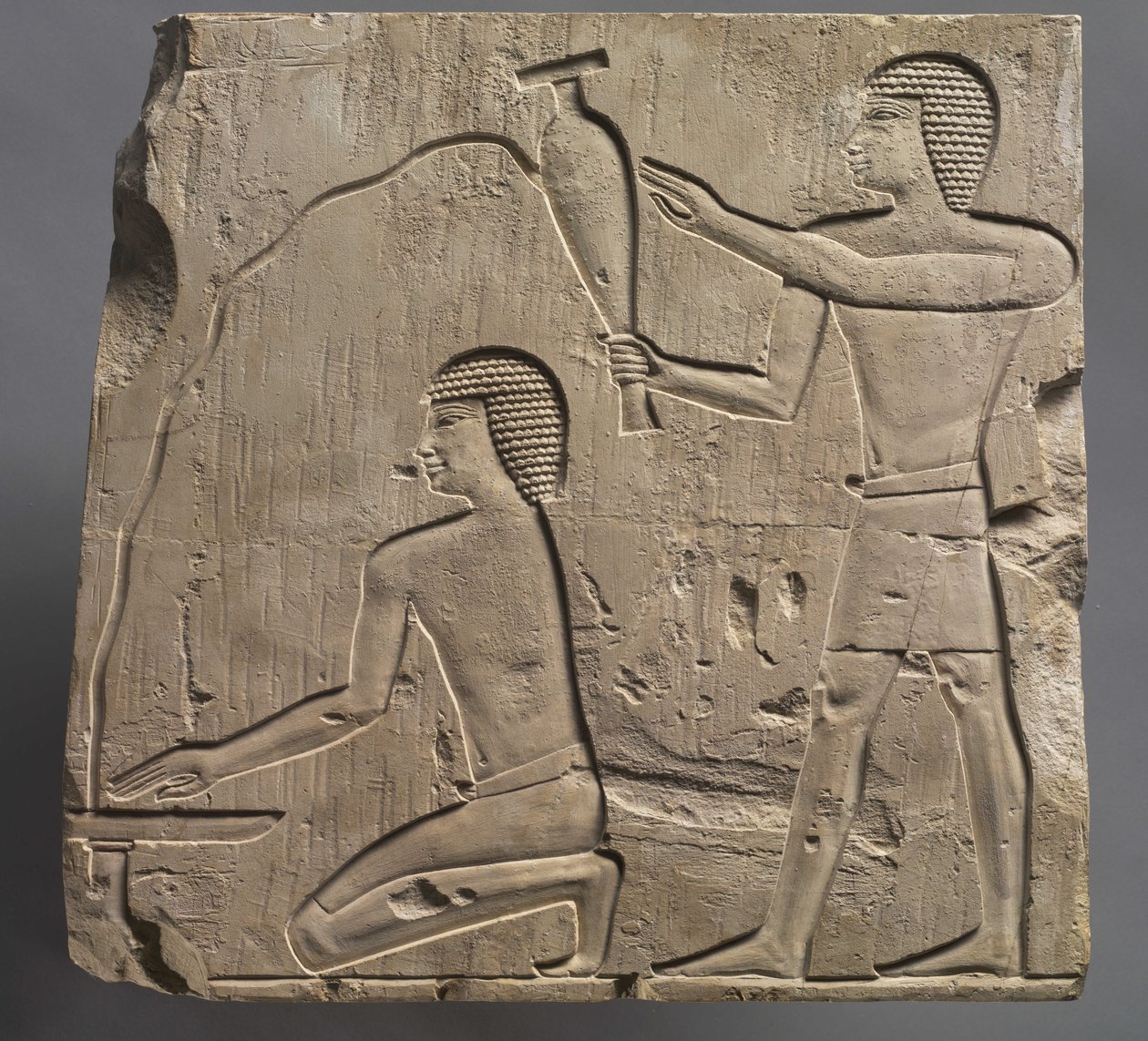 الكهنة يؤدون طقوس الجنازة ، c.667-647 قبل الميلاد بواسطة العصر المتأخر المصري