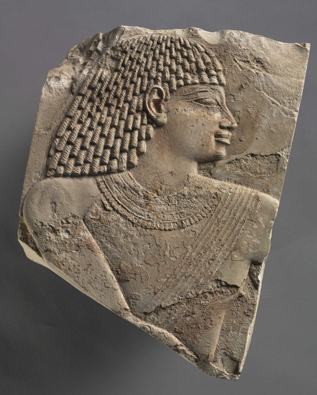 رأس صغير لرجل ، c.667-647 قبل الميلاد بواسطة العصر المتأخر المصري