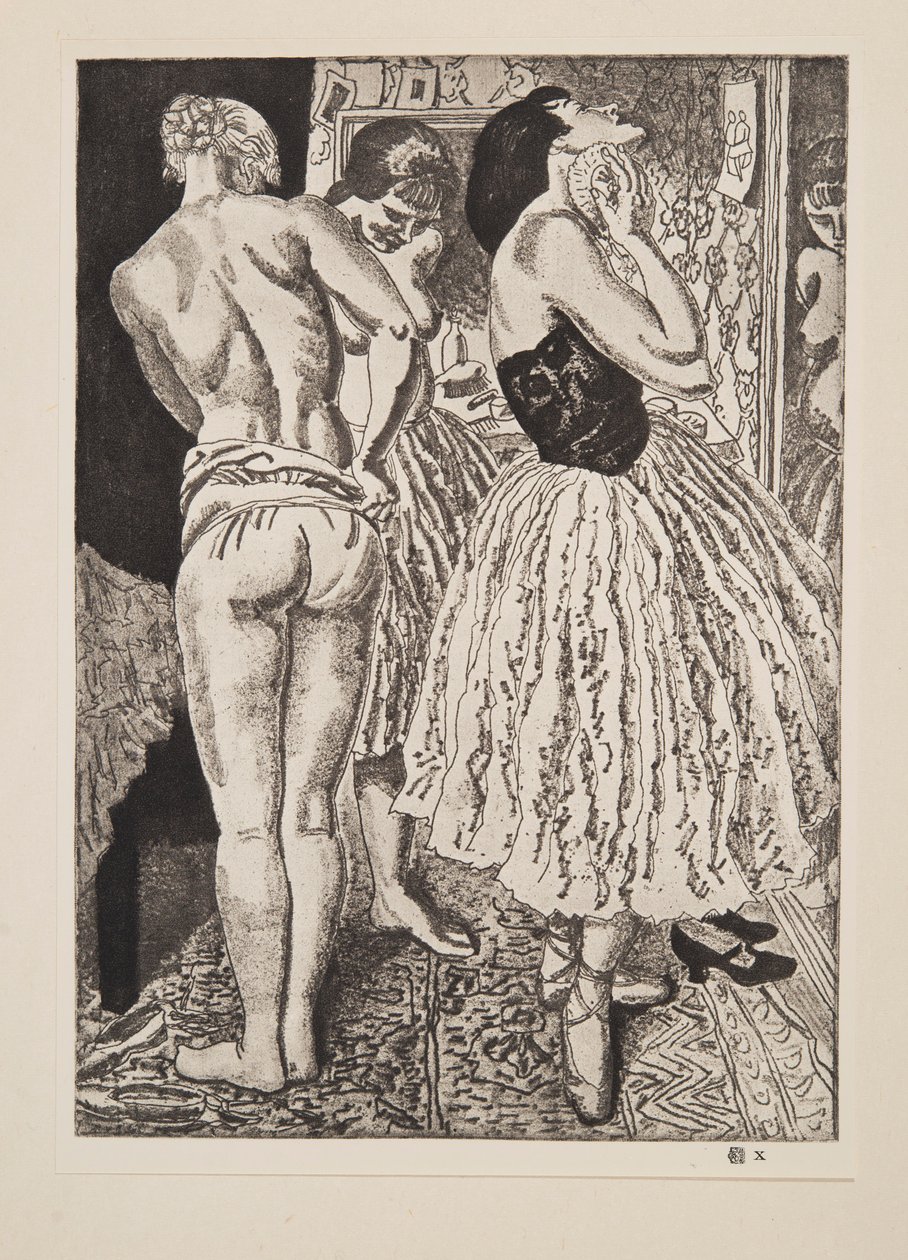 Three Graces of the Ballet، حانة. 1927. بواسطة لورا نايت