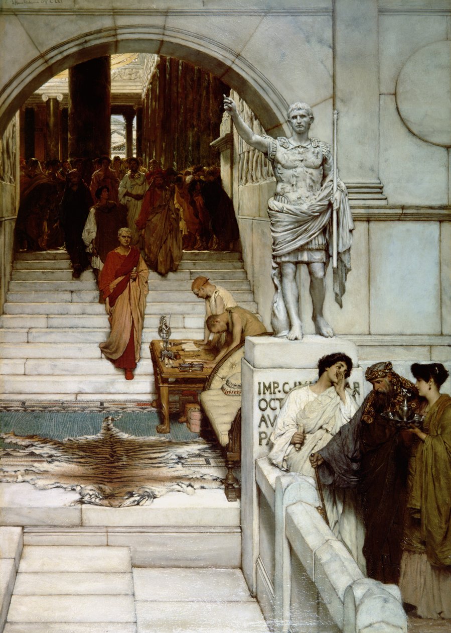 جمهور في Agrippa&39;s ، 1875 بواسطة لورنس ألما تاديما