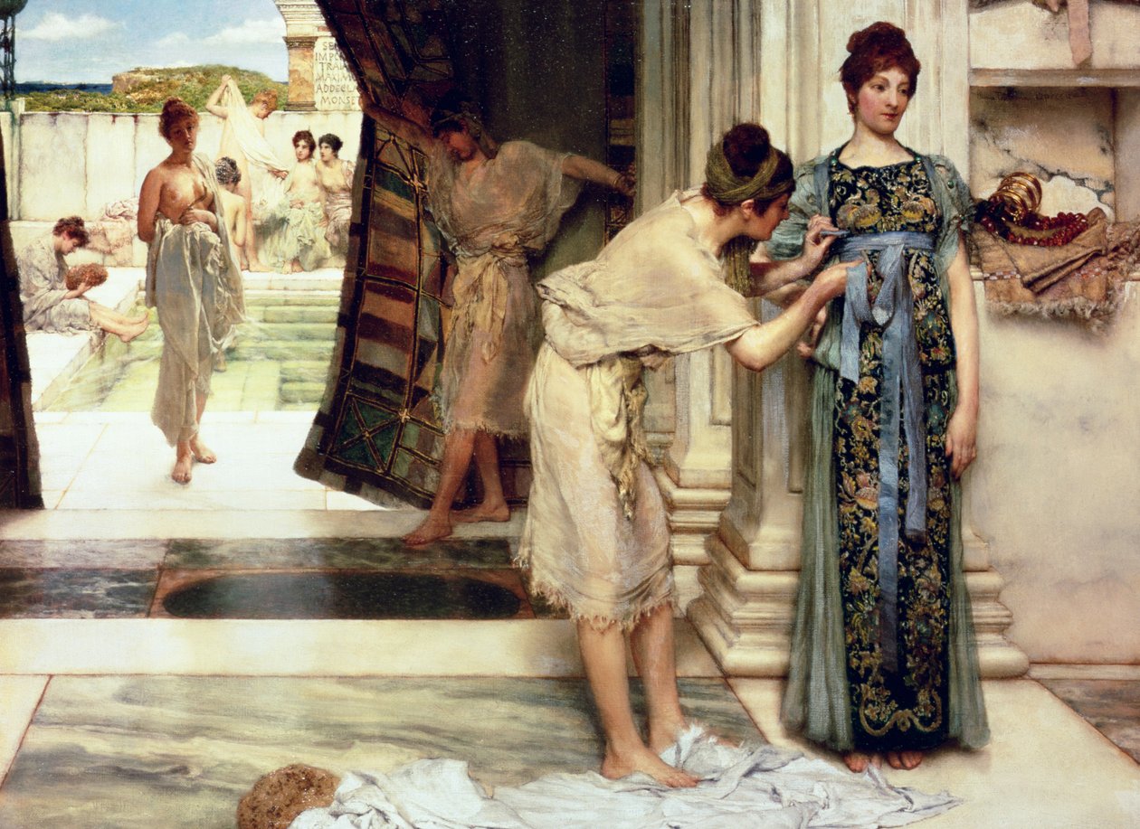 The Frigidarium ، 1890 بواسطة لورنس ألما تاديما