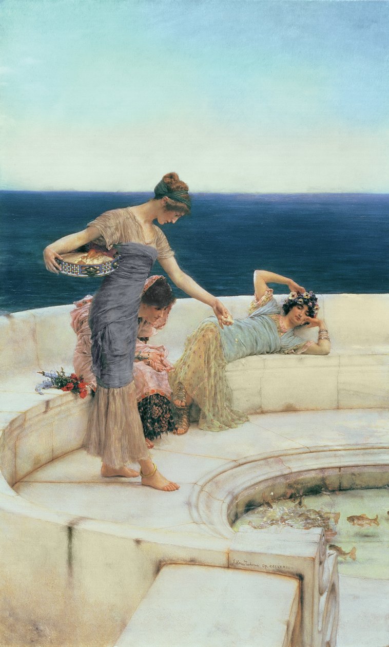الفضة المفضلة ، c.1903 (زيت على اللوح) بواسطة لورانس ألما تاديما