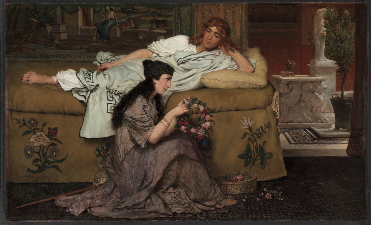 Glaucus و Nydia ، 1867. بواسطة لورنس ألما تاديما