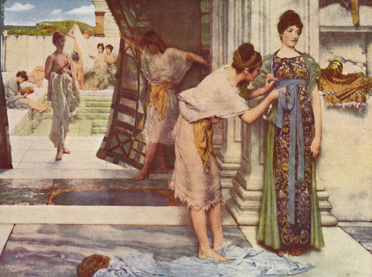 The Frigidarium ، 1890. بواسطة لورنس ألما تاديما