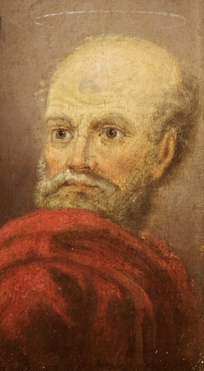 An Apostle, c.1775-1800 (oil on panel) بواسطة Le Jeune
