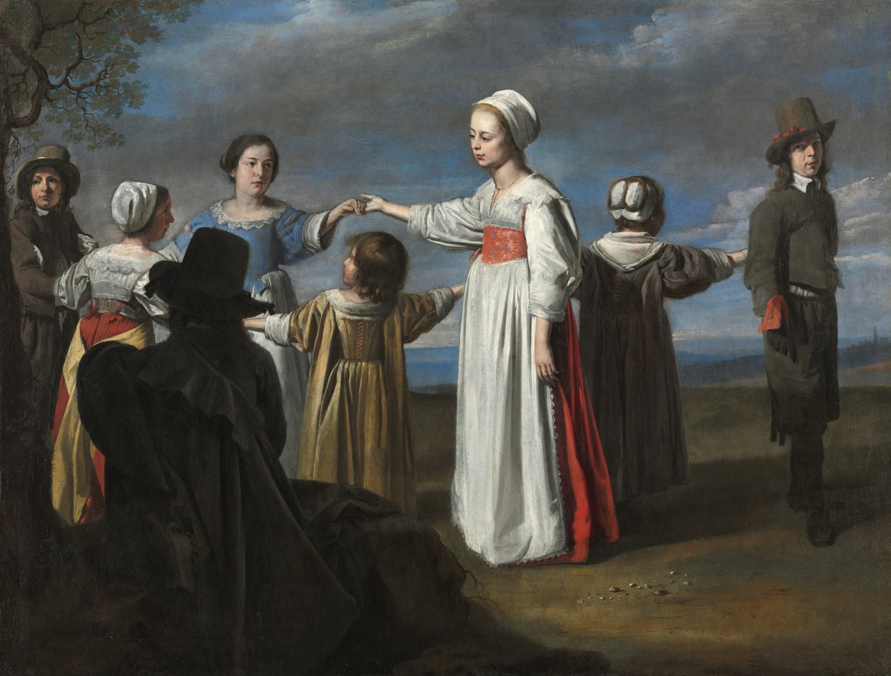 رقص الأطفال ، ج. 1650. بواسطة Le Nain
