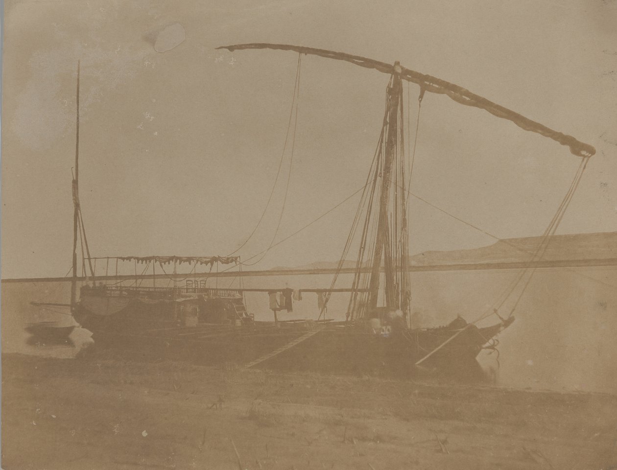 نايل بوت ، مصر ، 1851. بواسطة ليفيت هانت.