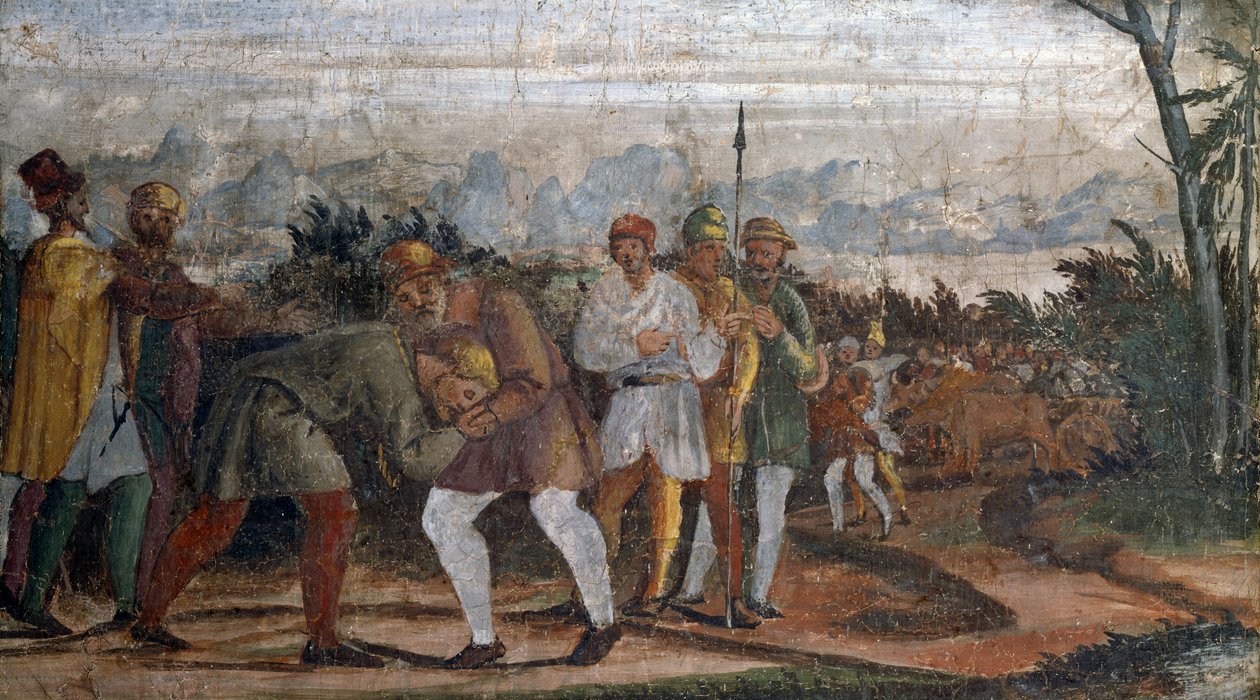 مشهد من حياة الابن الضال ، لدائرة ليليو أورسي (1511-1587) ، روكا دي نوفيلارا ، إميليا رومانيا ، إيطاليا بواسطة Lelio Orsi da Novellara