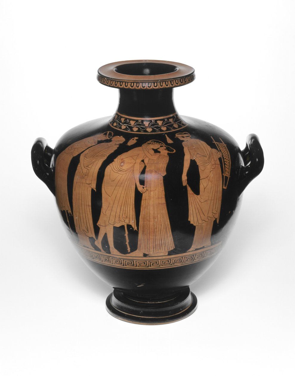 Hydria ، أو جرة الماء ، 460-450 قبل الميلاد بواسطة لينينغراد الرسام