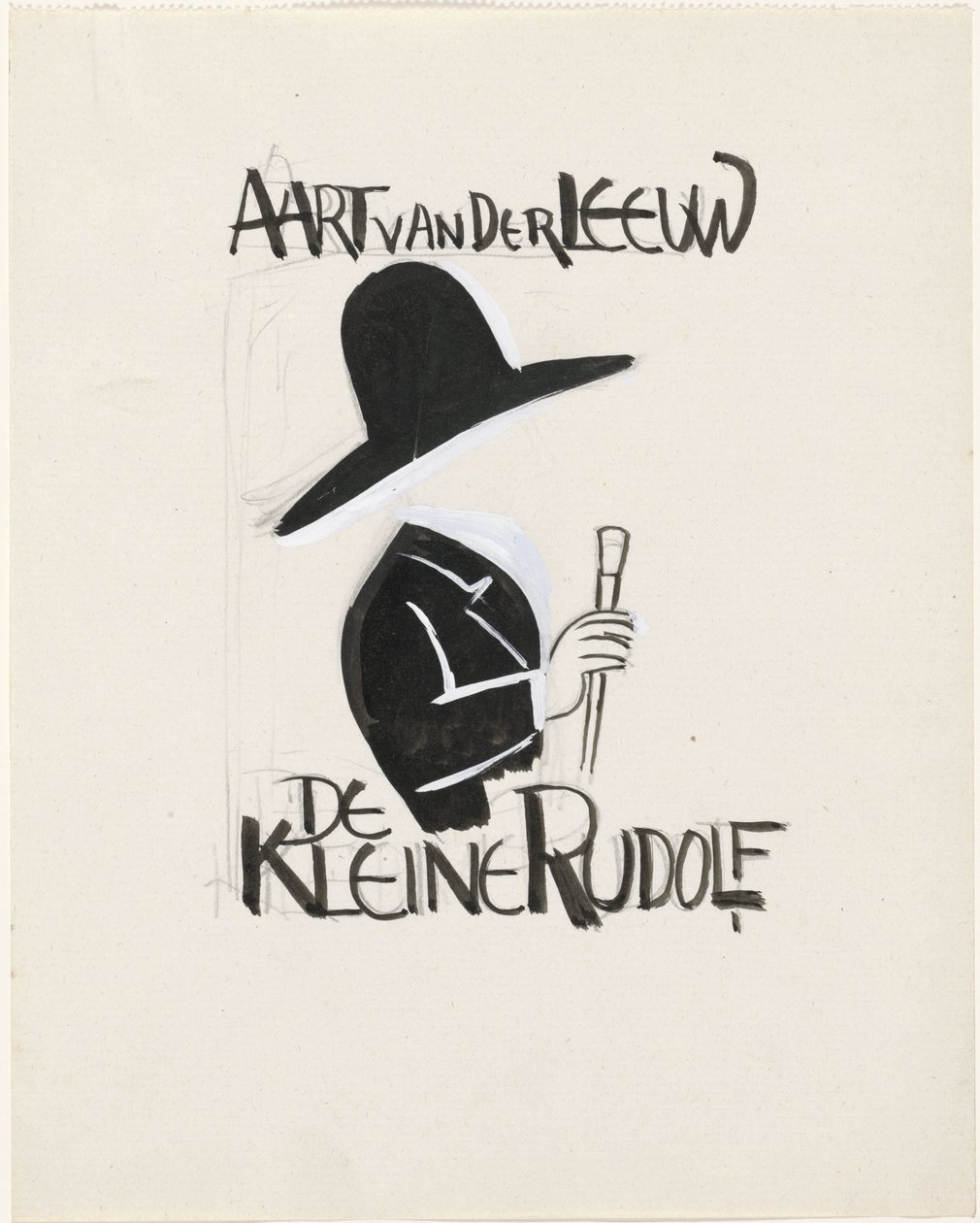 تصميم غلاف كتاب لـ: Aart van der Leeuw، De kleine Rudolf، 1930 بواسطة ليو جستل