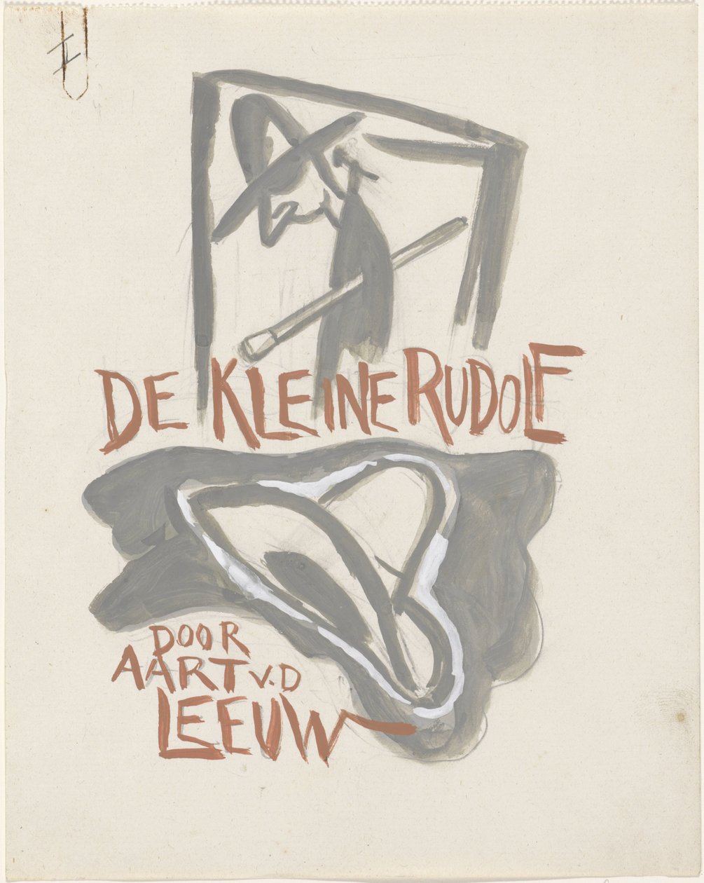 تصميم غلاف كتاب لـ: Aart van der Leeuw، De kleine Rudolf، 1930 بواسطة ليو جستل
