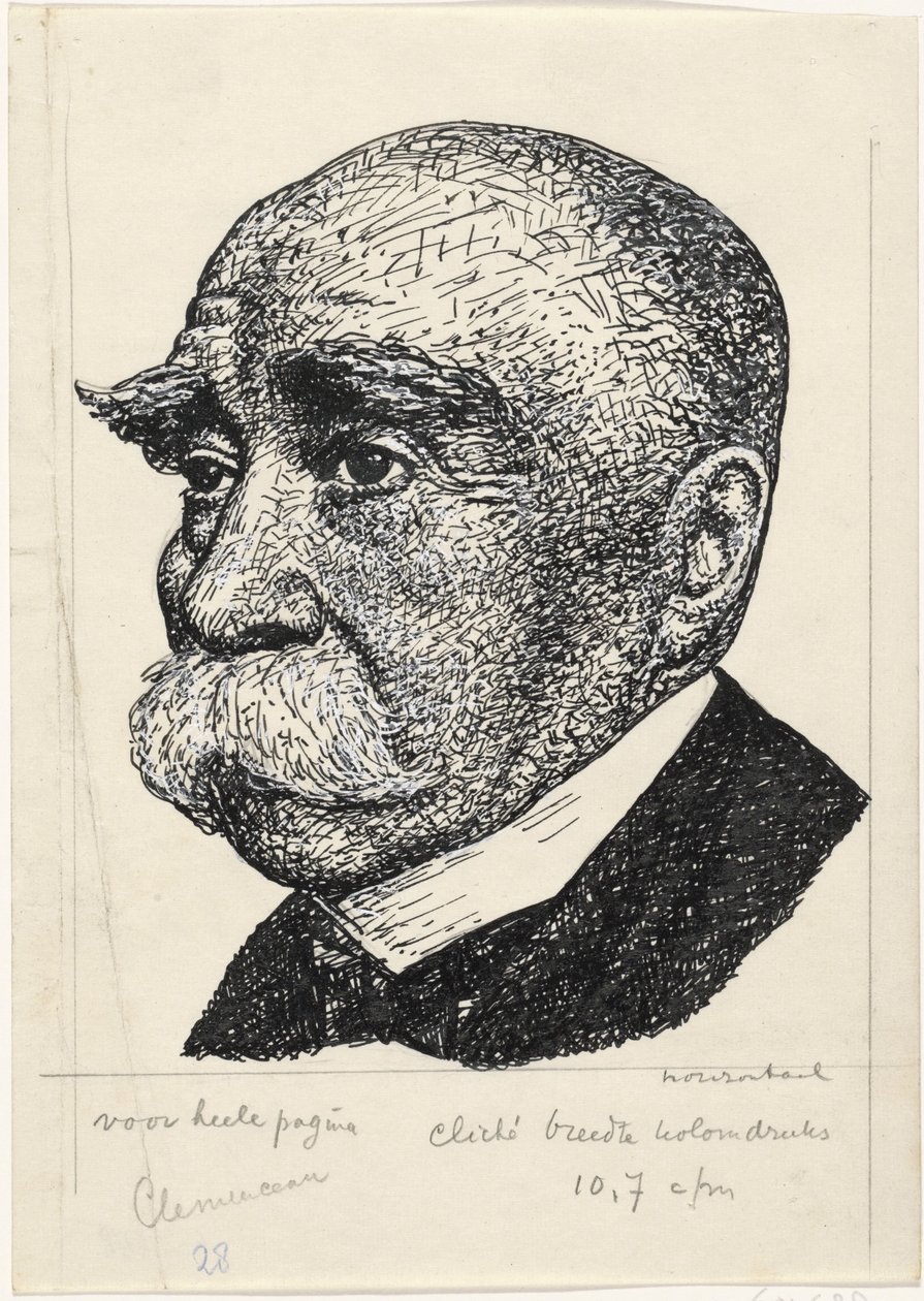 Portret van George-Eugene-Benjamin Clemenceau بواسطة ليو جستل