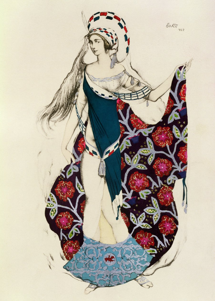 تصميم ازياء لامرأة من جوديث ، 1922 بواسطة ليون باكست
