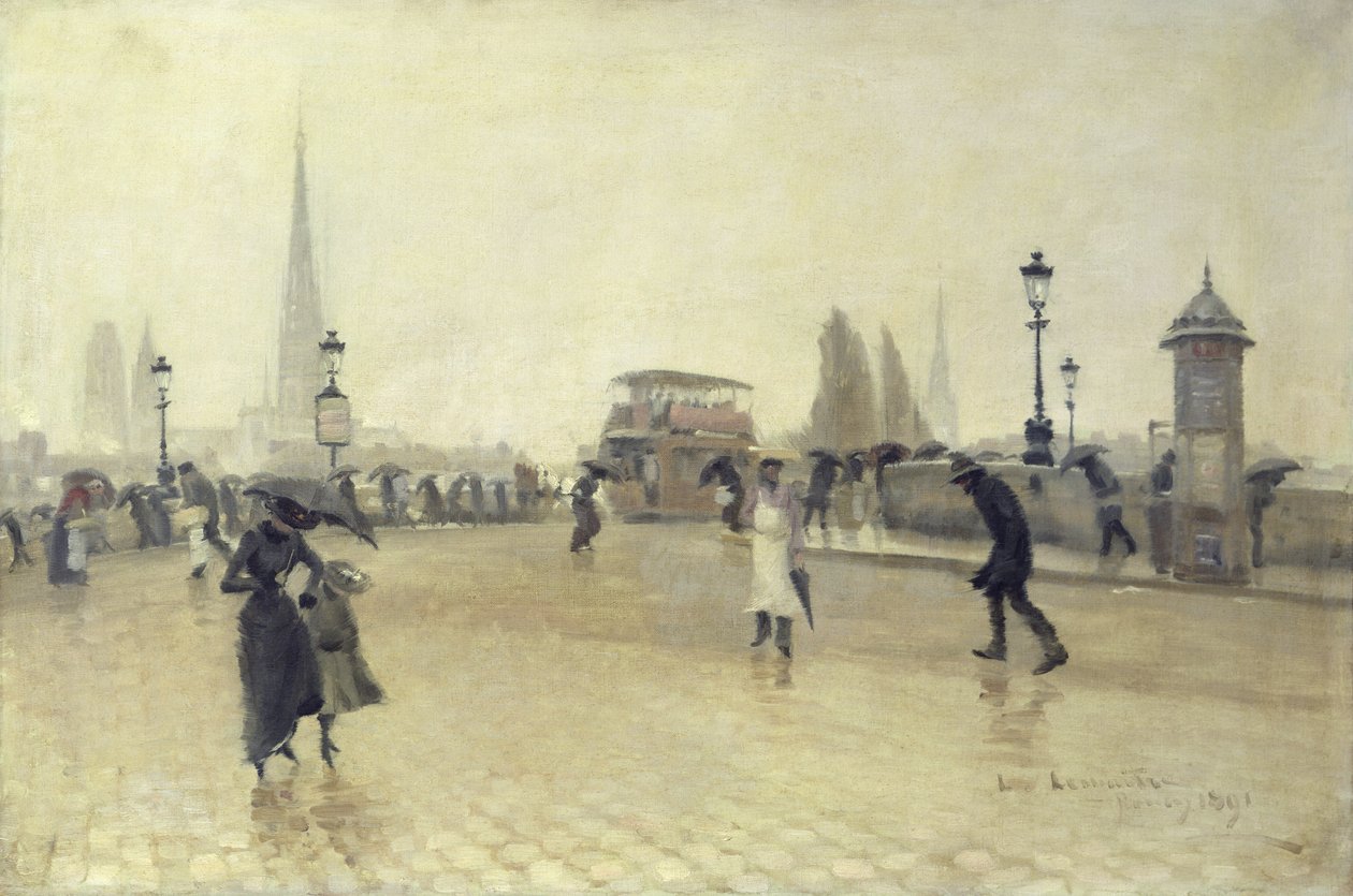 بونت كورنيل ، روان ، 1891 بواسطة Léon Jules Lemaître
