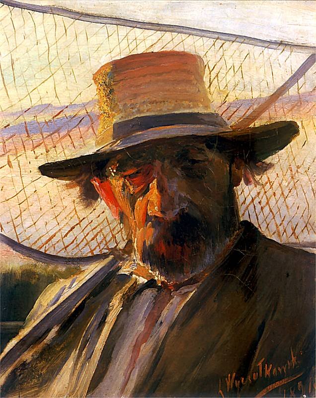 Rybak.n الإنجليزية: Fisherman.n بواسطة Leon Wyczokowski