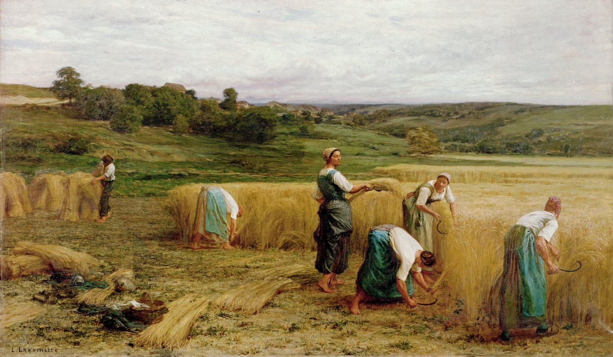 الحصاد ، 1874 بواسطة ليون أوغسطين ليرميت