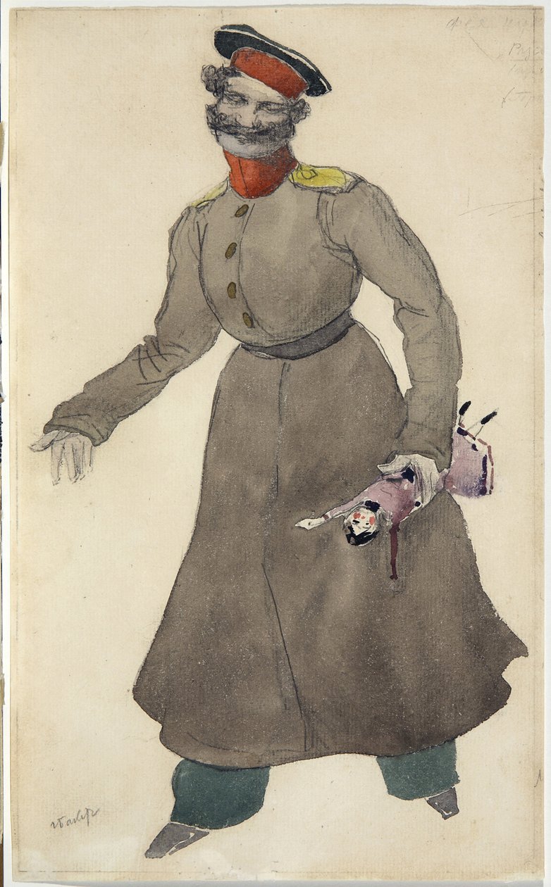 تصميم أزياء الباليه The Fairy Doll من تأليف J.Bayer ، 1903 بواسطة ليون باكست