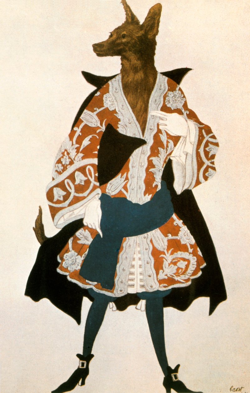 ذئب الجمال النائم ، 1921 بواسطة ليون باكست