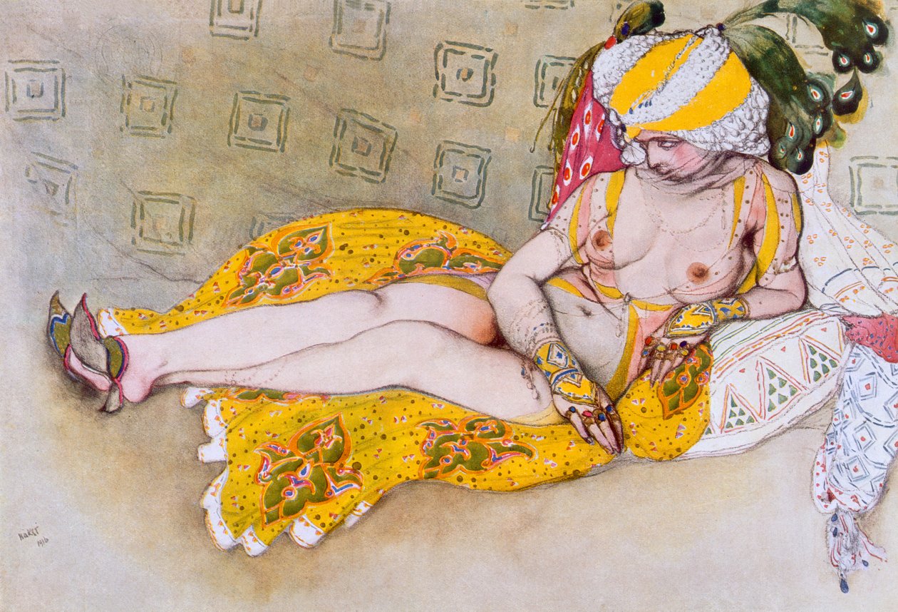 سلطانة الصفراء ، 1916. بواسطة ليون باكست